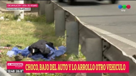Murió un enfermero en trágico choque en Circunvalación