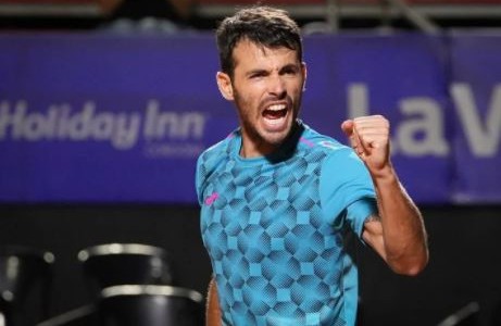 El obsceno festejo de Londero luego de ganar su partido en Santiago