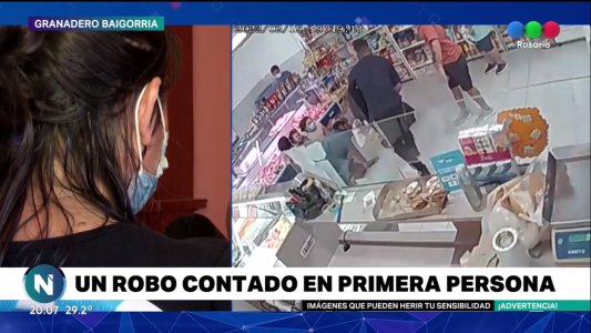 Un violento robo contado en primera persona