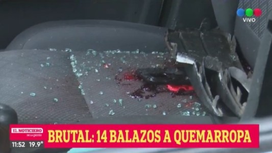 Brutal crimen en zona sur: lo acribillaron dentro del auto de 10 balazos