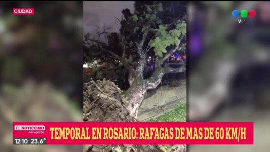 Cómo quedó la ciudad después de las fuertes tormentas y caída de granizo