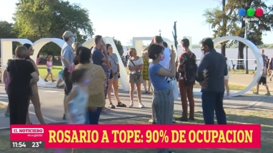 La ocupación hotelera superó el 90 por ciento en la ciudad de Rosario