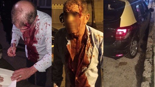 Brutal golpiza a taxista durante un asalto en barrio Echesortu