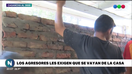 Balaceras: para evitar nuevos ataques, tuvieron que amurallar la casa