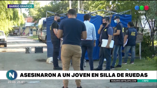 Asesinaron a un hombre en silla de ruedas