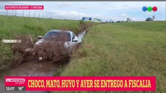 Se entregó el hombre que mató a un ciclista y huyó