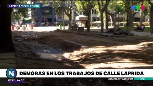Vecinos de Pellegrini y Laprida acorralados por una obra demorada