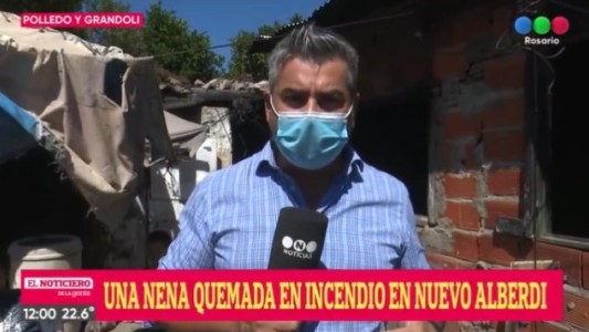 Un familia perdió todo en un incendio en Nuevo Alberdi