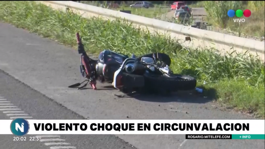 Violento siniestro en Circunvalación