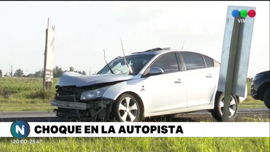 Choque en la Autopista Rosario – Córdoba