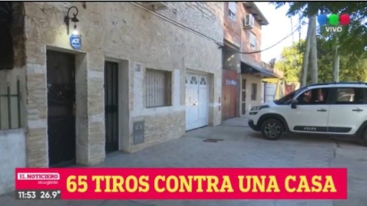 Descomunal ataque en zona sur: le ametrallaron la casa de 68 tiros