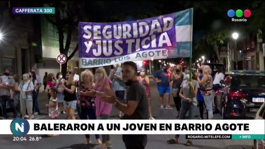 Balearon a un joven que intentó evitar un robo en barrio Agote