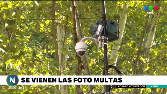 100 días: se vienen las fotomultas en Rosario