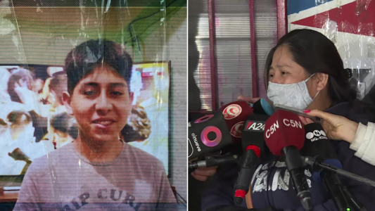 El dolor de la mamá del chico de 16 años que asesinaron para robarle el celular:  "Era mi único hijo, era mi bebé"