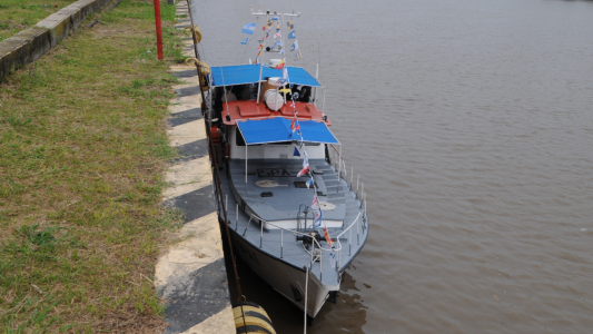 Arribó al Puerto de Santa Fe el buque científico “Dr. Leloir”