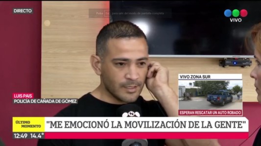 Habló el policía que había sido detenido en Cañada de Gómez