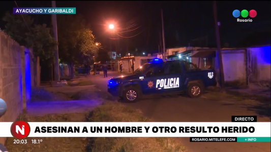 Nuevo ataque sicario: asesinaron a un hombre y otro resultó herido