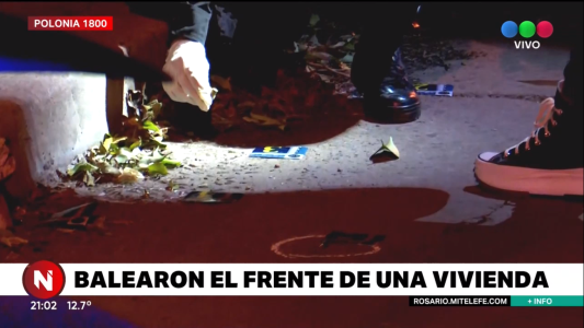 Balearon el frente de una vivienda en Polonia al 1800