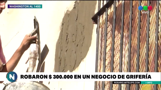 Robaron 300.000 pesos de una empresa