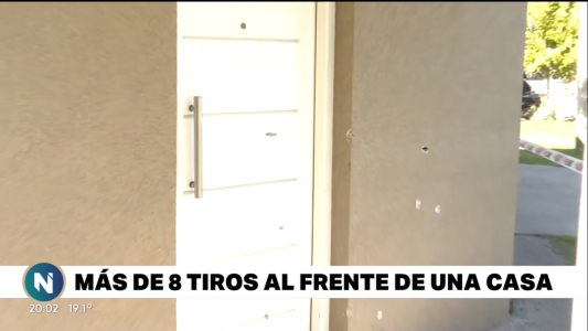 “Último aviso”: dejaron una amenaza y después balaron la casa
