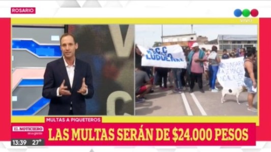 En agosto comienza a regir el Código de Convivencia con multas a piqueteros