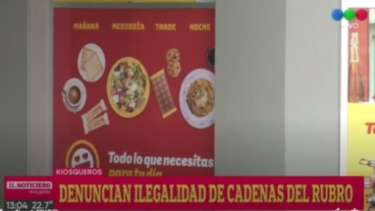 Kiosqueros denuncian ilegalidad en cadenas del rubro