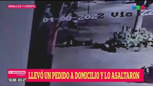 Le dispararon en una pierna a un cadete para robarle la moto