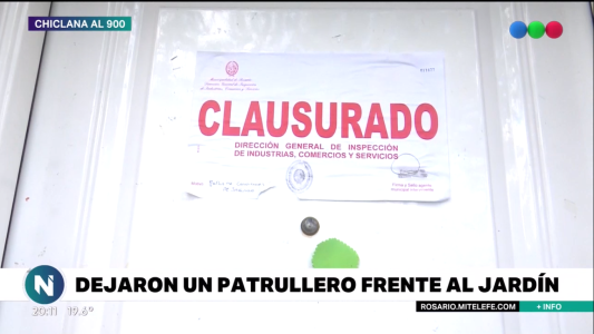 Ingresaron a la fuerza al jardín clausurado por maltratar a los niños