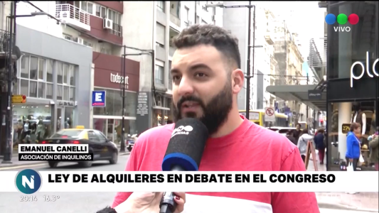 Debate por la Ley de Alquileres
