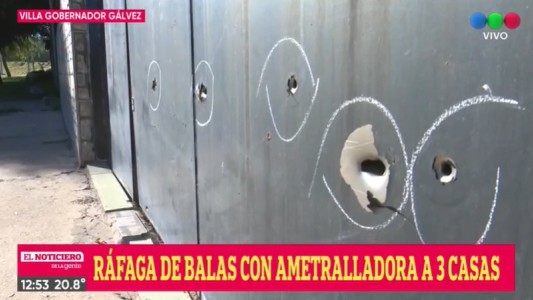 Locura en VGG: balacera, tiros con ametralladora y dos heridos