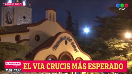 Esta noche el vía crucis del Padre Ignacio