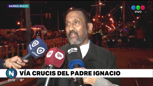 Padre Ignacio: “No bajés los brazos, la última esperanza es la gracia de Dios”