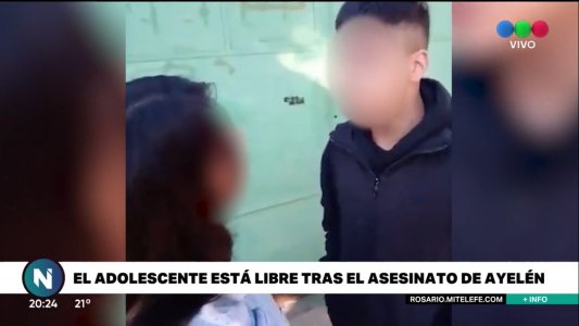 Inimputable: tras el asesinato de Ayelén, el menor de 14 años está en libertad