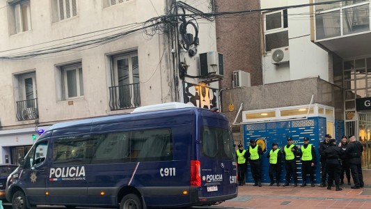 Barras de Central fueron a la práctica a "dialogar" con los jugadores