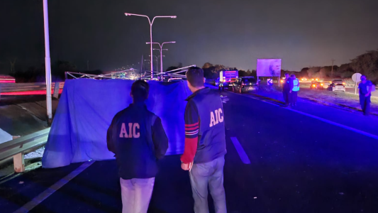 Accidente fatal en la Ruta 168: Murieron dos motociclistas