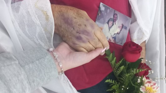 La conmovedora despedida de la hija a Omar: “A mi papá lo mataron sin piedad”