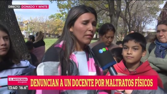 Denuncian a una docente por malos tratos físicos