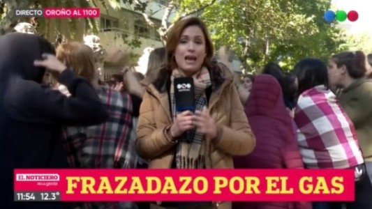 Alumnos llevaron adelante un Frazadazo por la falta de gas en las escuelas (1)