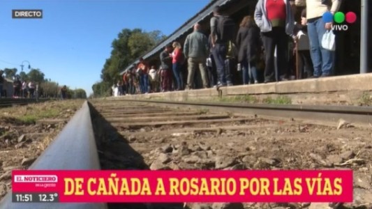 El tren Cañada de Gómez-Rosario ya está en marcha