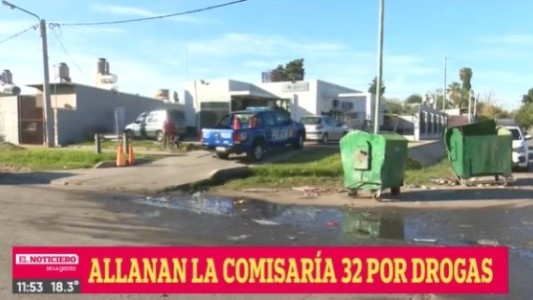 Allanaron la Comisaría N°32 de Rosario por una causa de narcotráfico