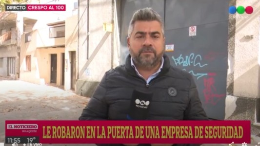 Motochorros en acción: violento robo frente a una empresa de seguridad en barrio Agote