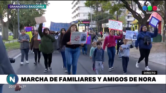 En Granadero Baigorria marcharon para pedir justicia por Nora Escobar