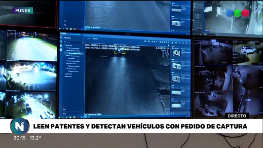 Cámaras de seguridad en Funes permitirán detectar patentes y rostros de personas