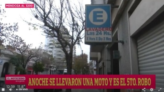 En lo que va del año, robaron cinco vehículos en la misma cochera