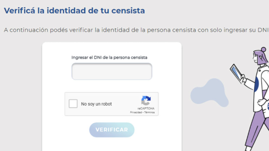 Habilitan un sitio en internet para verificar la identidad de los censistas