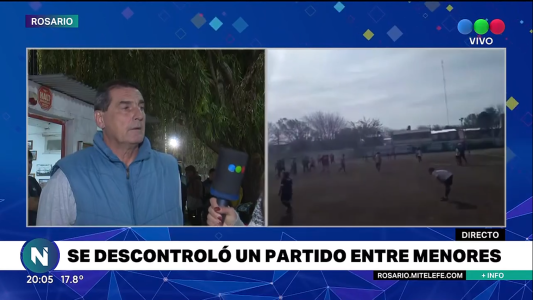 Descontrol en partido de la Liga Rosarina: dos chicos resultaron heridos