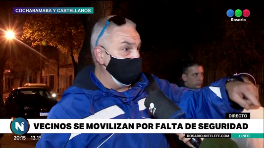Vecinos se movilizaron por falta de seguridad en Cochabamba y Castellanos