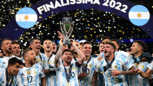 Argentina goleó a Italia y se quedó con la Finalissima