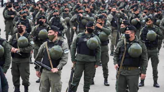 Llegaron 200 nuevos gendarmes a Rosario