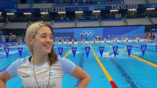 Delfi Pignatiello anunció su retiro de la natación: "Emprendí un camino artístico el cual estoy explorando"